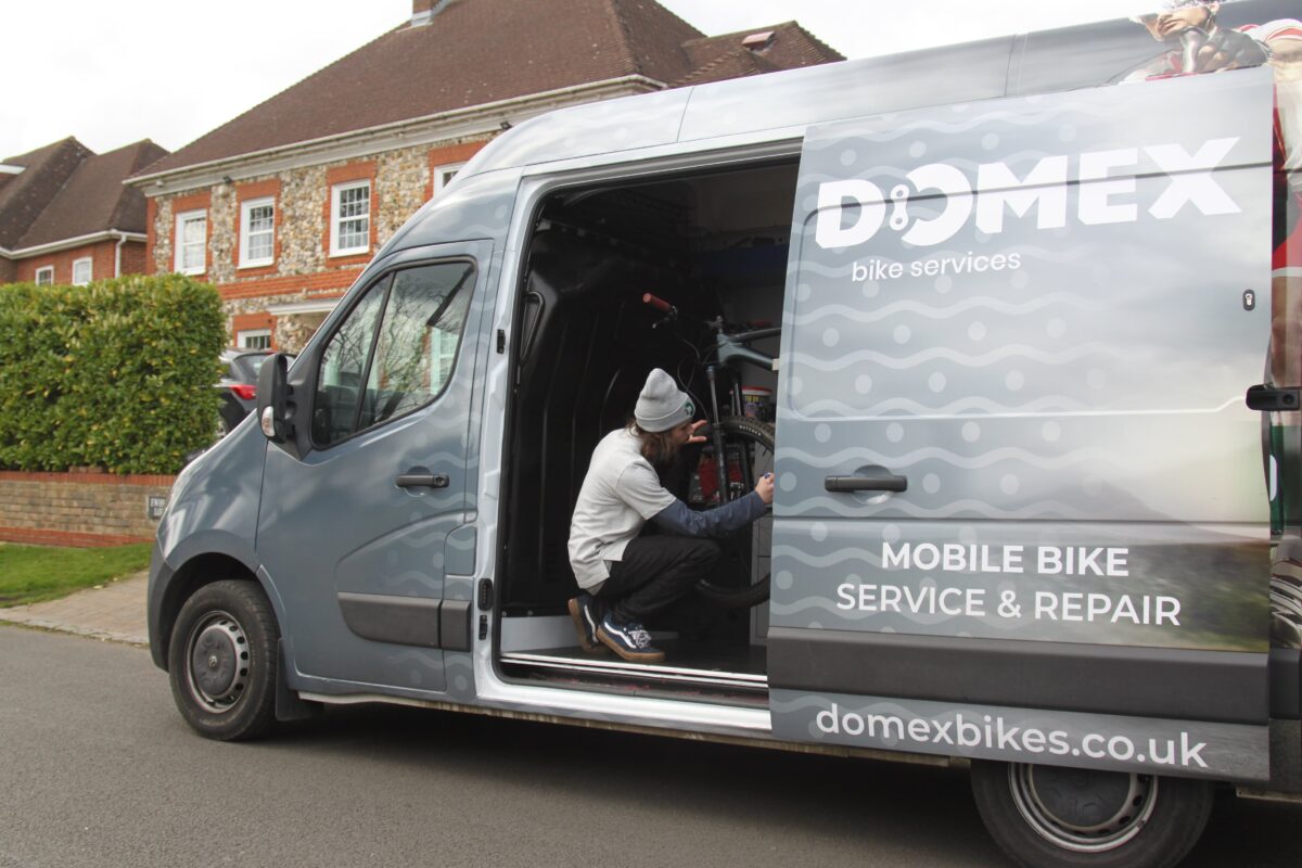 Domex Bikes - mobile bike repair van